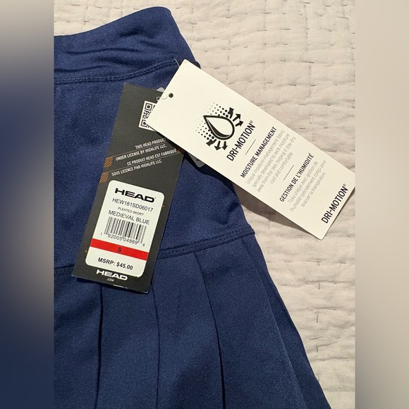 Head Women's Mini Skirt in Navy Blue - Picture 3 of 10